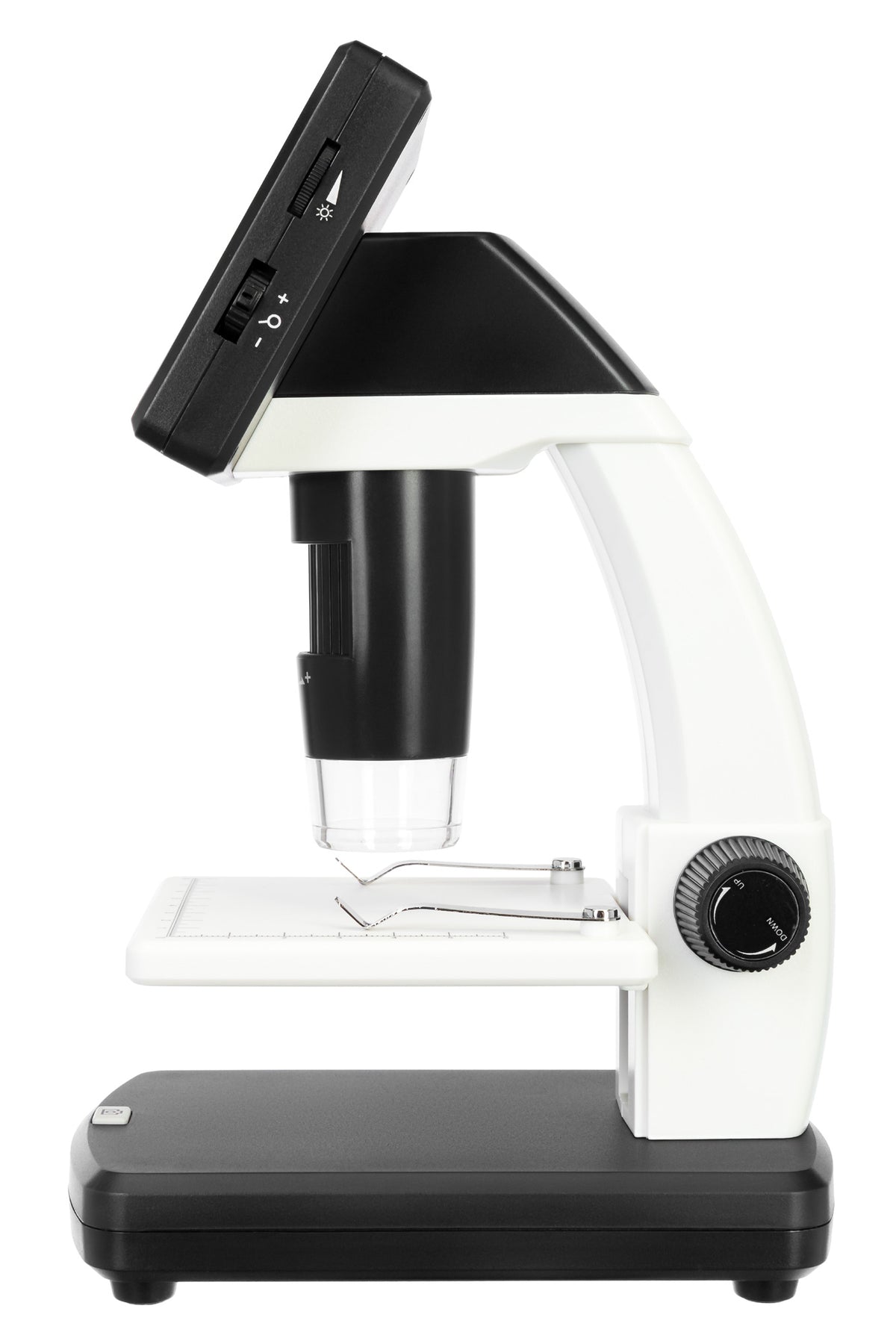 Levenhuk DTX 500 LCD, side view