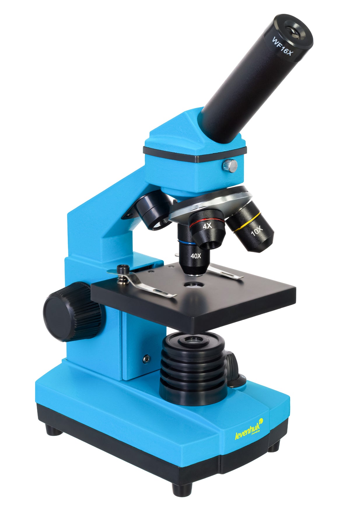 Levenhuk Rainbow 2L PLUS microscope, front view