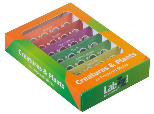 Levenhuk LabZZ CP24 Prepared Slides Set