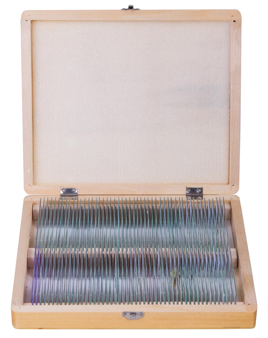 Bresser Prepared Slides Set, 100 Slides, photo 2