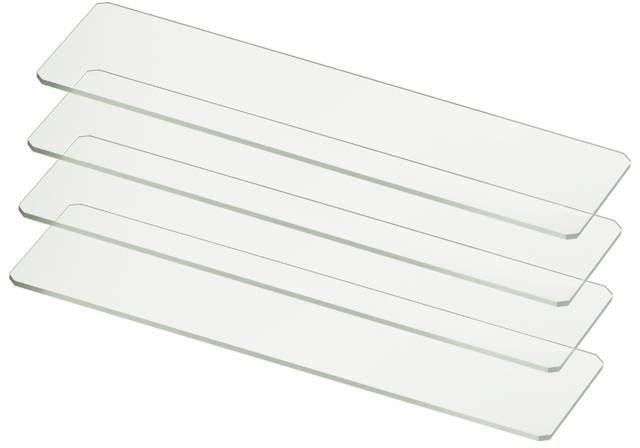 Bresser Blank Slides and Cover Slips, 50 and 100 Pack, photo 3
