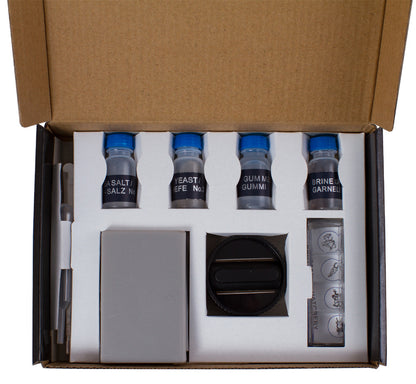 Levenhuk K50 experiment kit in its box