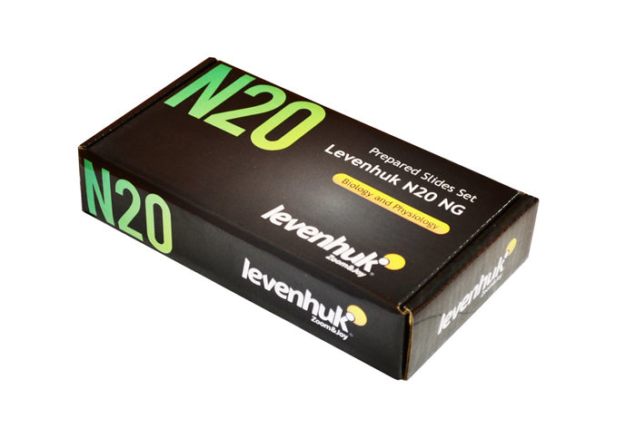 Levenhuk N20 NG prepared slides set